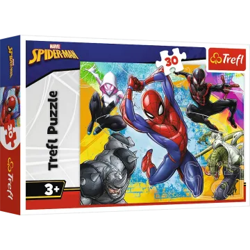 Dėlionė – 30 – „Spider-Man“ spalvos – „Disney Marvel Spider-Man“ – „Trefl“ 18307