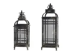 Žibintas sendinta anglis — H67/L25/W25 cm