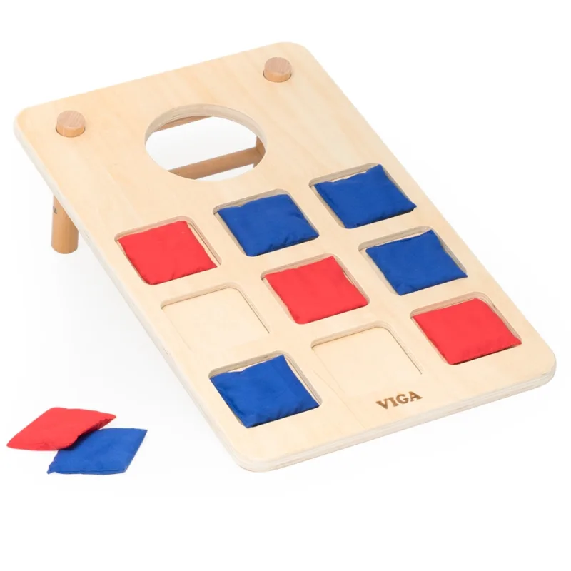 Žaidimas Viga 2-in-1 Circle and Cross + Cornhole Target · 1