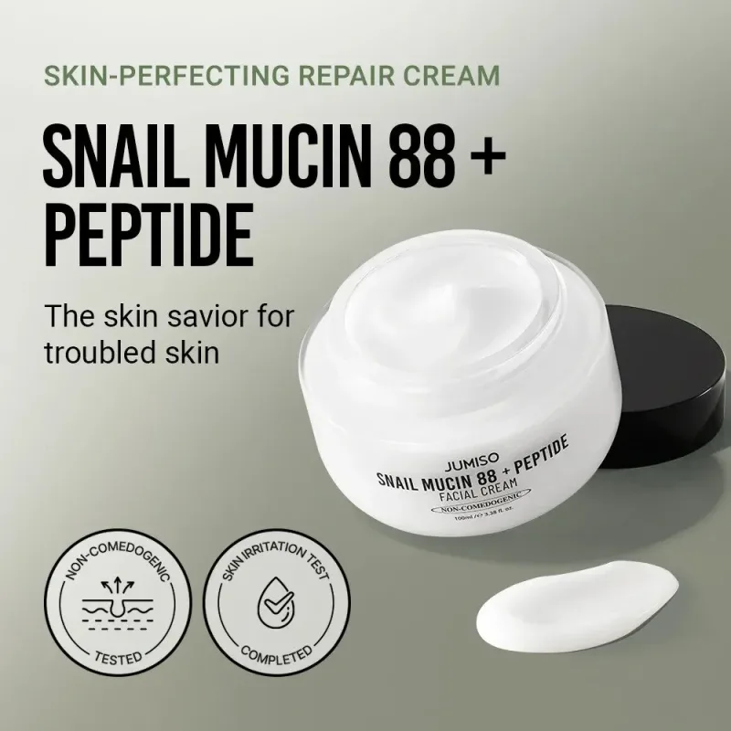 Jumiso Snail Mucin 88 + Peptide Facial Cream – veido kremas · 3