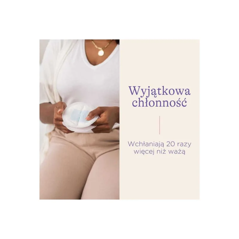 Vienkartiniai įklotai į liemenėlę 1000 LANSINOH  60 vnt · 2