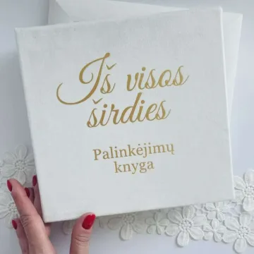 Linkėjimų knyga VESTUVĖMS / KRIKŠTO proga