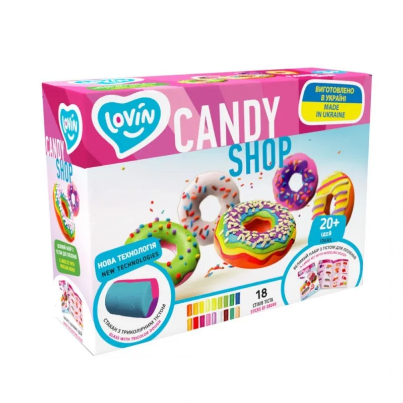 Kūrybinis rinkinys Modeliavimo ir lipdymo priemonės Play Dough - Saldainių parduotuvė NEW · 1