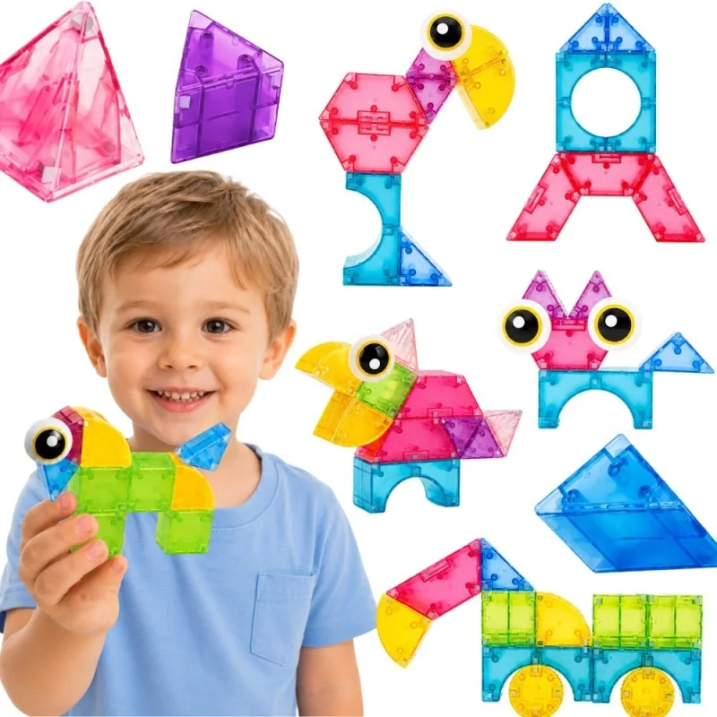 Magnetinis konstruktorius WOOPIE kubeliai M Block 3D, 21 vnt · 1