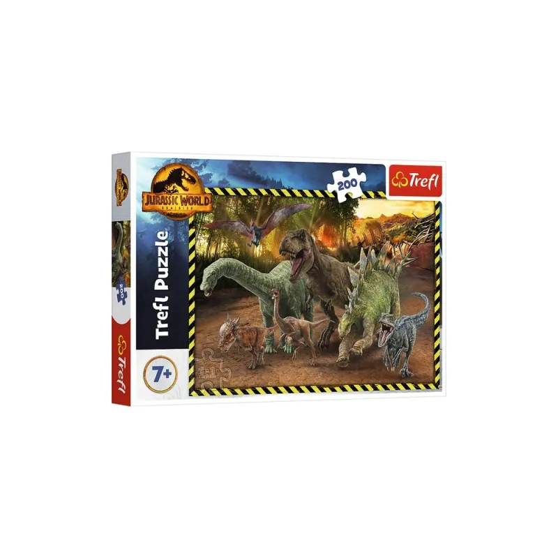 Dėlionė – 200 – „Juros periodo parko“ dinozaurai – „Jurassic World“ – „Trefl“ 13287 · 1