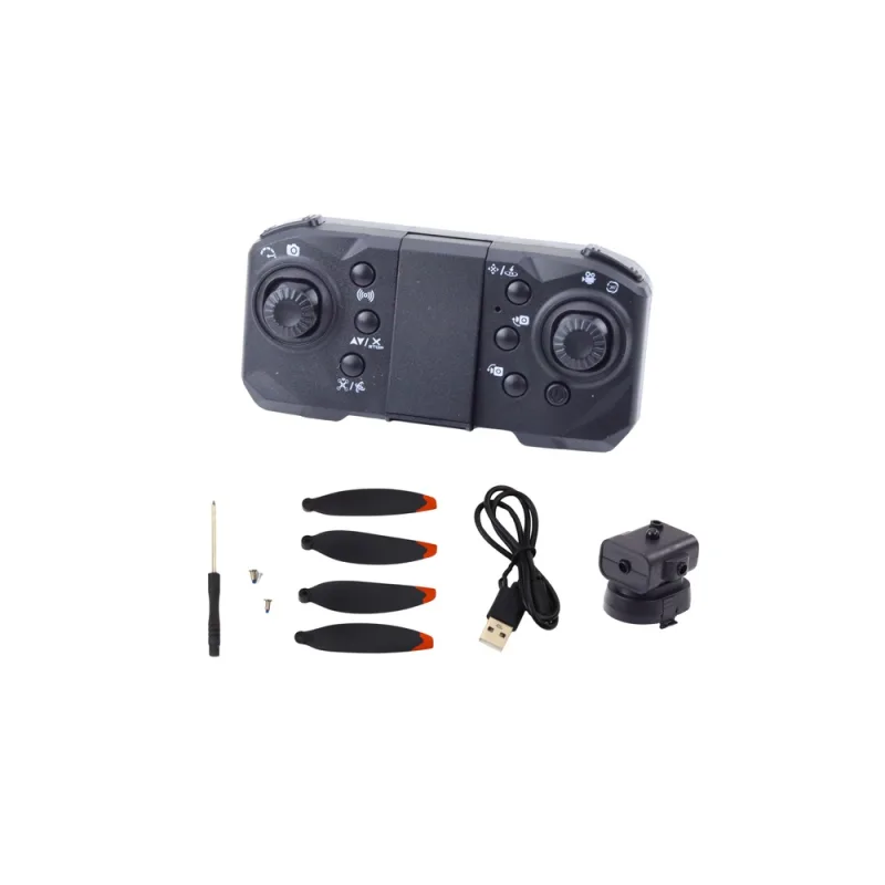 Dronas D6 PRO Fotoaparato žibintai LED programėlė Šviesiai pilka · 3
