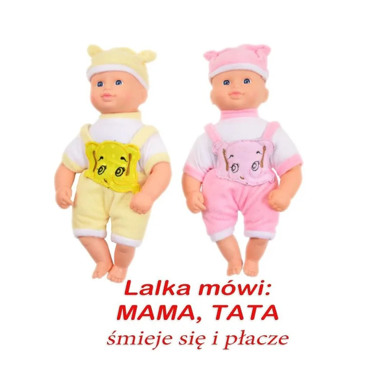 Lėlė 14 colių, juokiasi, verkia / 1107 1vnt · 2