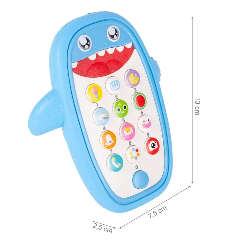 Žaislinis lavinamasis telefonas kūdikiams (anglų kalba) · 2