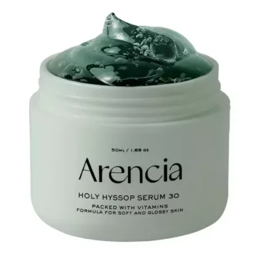 Arencia Holy Hyssop Serum 30 – šviesinantis veido serumas