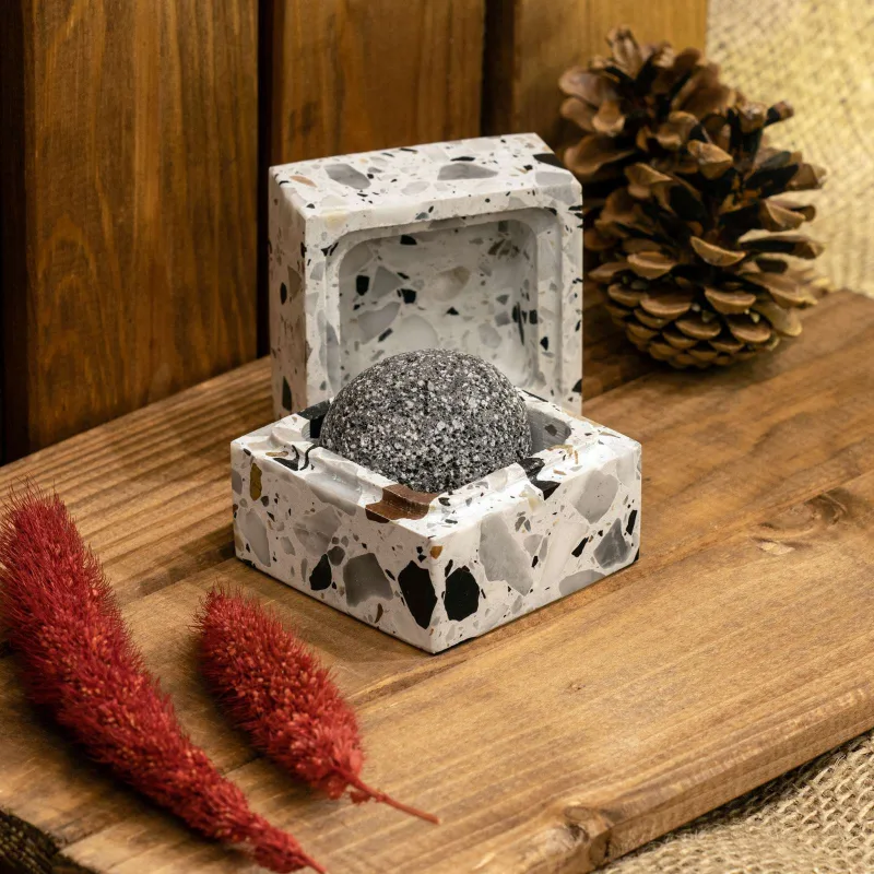 Terrazzo Kūbas - Pasyvus difuzorius su Vulkaniniais akmenukais | Venatovi