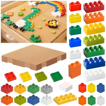 Masterkidz STEM bazinė plokštė su 563 kaladėlėmis