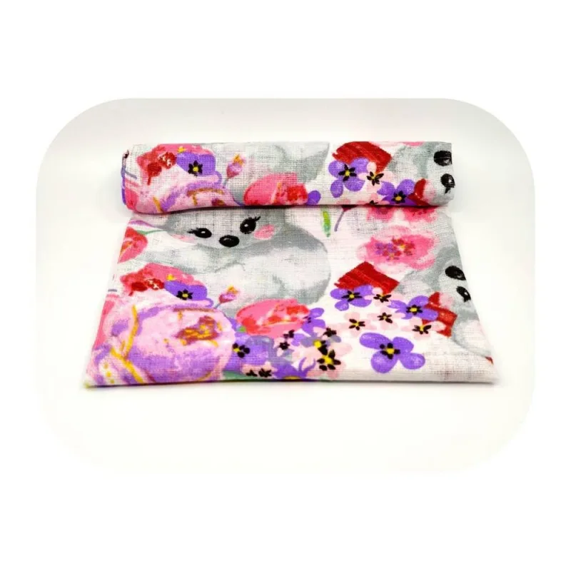 Sauskelnės - 23482 - TETRA PRINT - EGA - KOALA - PINK - dydis 70x80 cm · 2