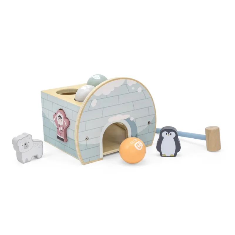 Edukacinis plaktuko žaislas Viga 44097 PolarB Igloo · 2