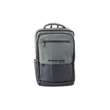 Miesto verslo kuprinė su USB kišene nešiojamajam kompiuteriui Black Grey 16L 41cm