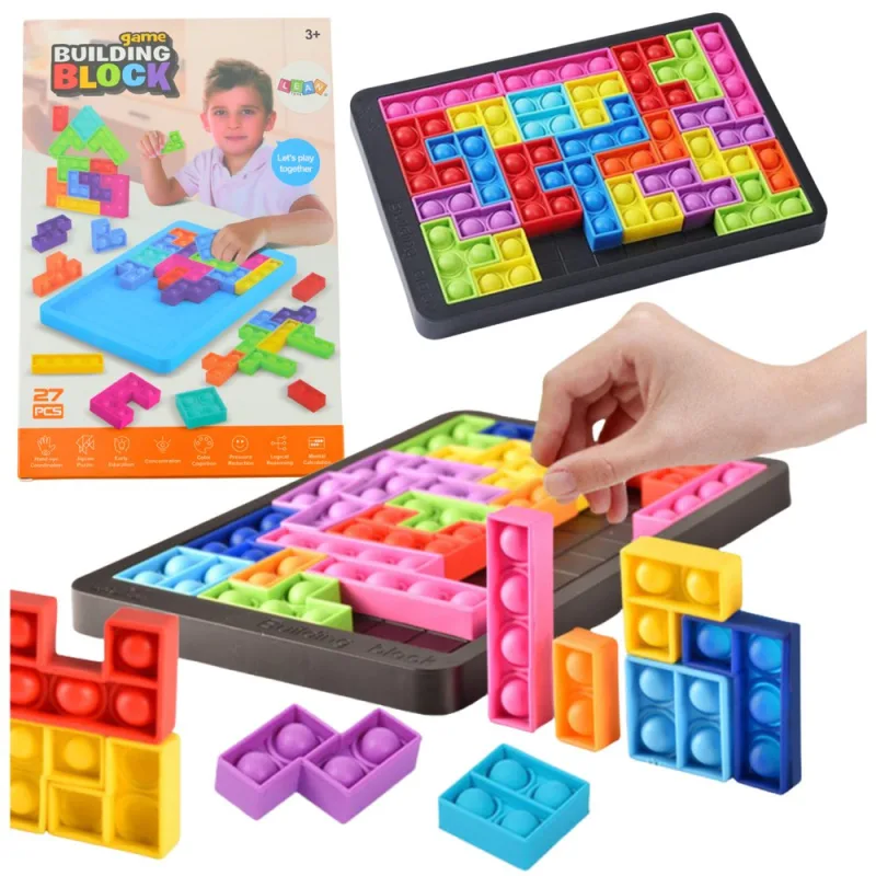 Tetris Pop It 3in1 sensorinis žaislas · 1