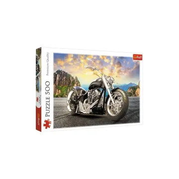 Dėlionė – 500 – Juodas motociklas – „Trefl“ 37384