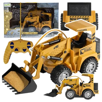 Nuotoliniu būdu valdomas statybinis krautuvas
