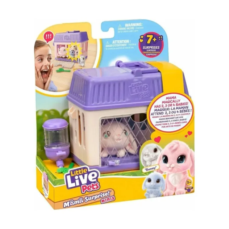 Interaktyvus triušiukas Moose 26625 Little Live Pets Mama Surprise Minis · 1