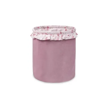 Žaislų krepšys M „Bloom Pink“
