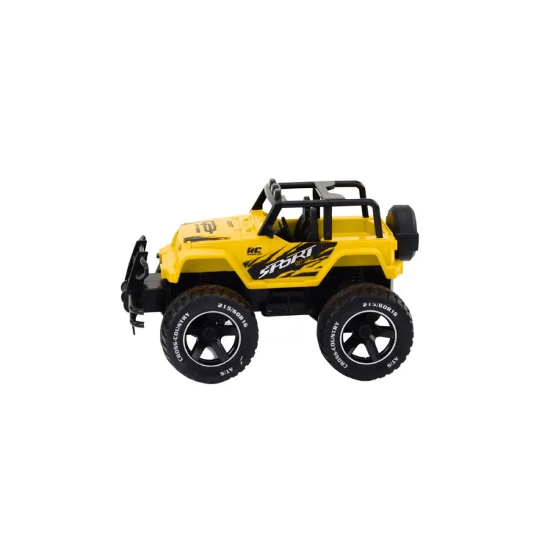 RC visureigis 1:18 Geltonas · 2