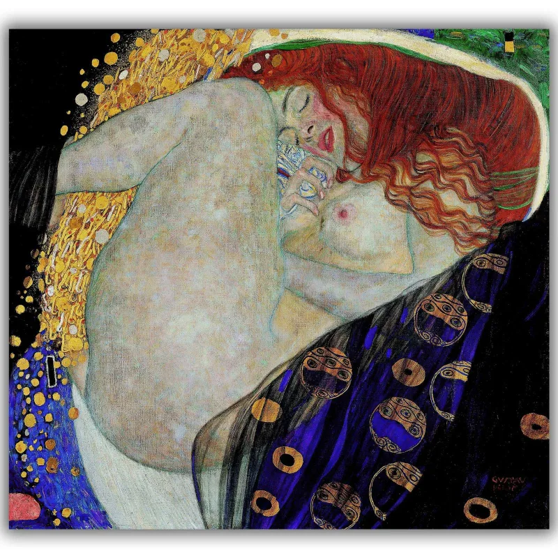 Reprodukcija „Danajė“, Gustav Klimt (1908)