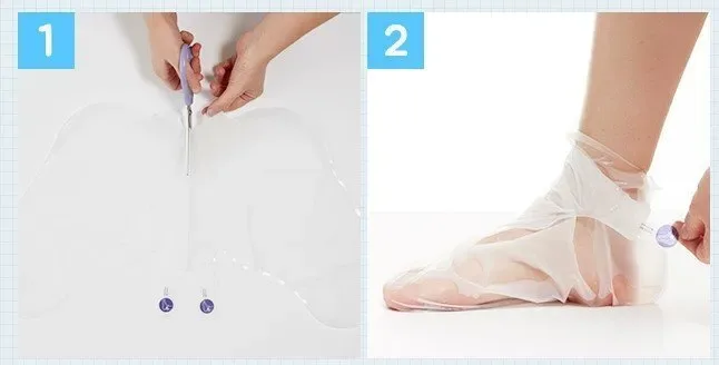 A'pieu Soft Foot 30 Minute Peeling Socks - rūgštinis pėdų šveitiklis · 2