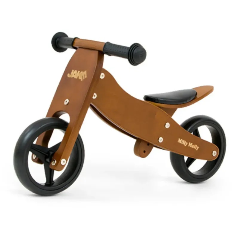 Milly Mally Ride On 2in1 Jake Dark Natural · 2