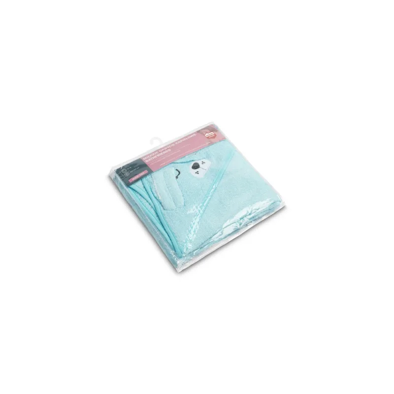 Rankšluostis Sensillo BathFriends 100x100, Mėlynas šuo · 3