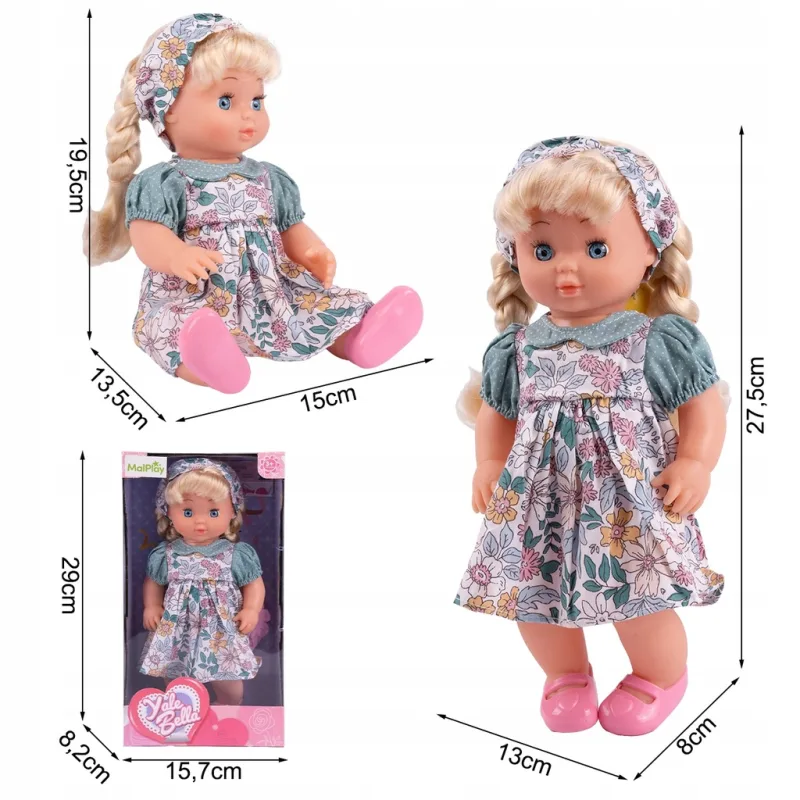 Lėlė BELLA su plaukų šepečiu ir kreditine kortele, 28 cm · 3
