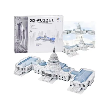 3D dėlionė The Capitol Hill ZA5400, 132 dalių