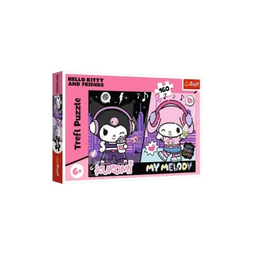 Dėlionė – 160 – „Kuromi valdo“ – „Hello Kitty“ – „Trefl“ 15430