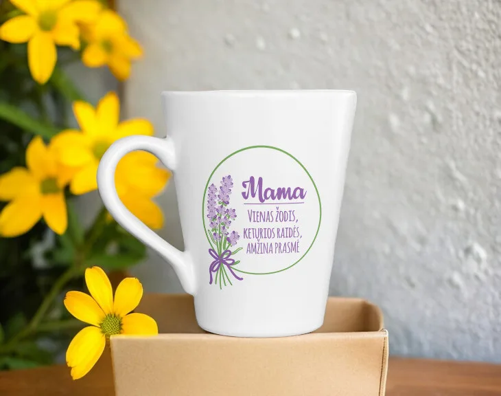 Latte puodelis „Mama“ 300ml