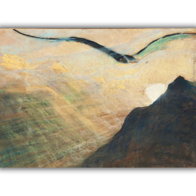 Reprodukcija „Žinia“, Mikalojus Konstantinas Čiurlionis (1905)