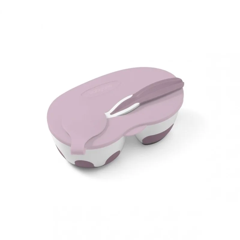 BabyOno lėkštė dviguba su šaukštu · 1