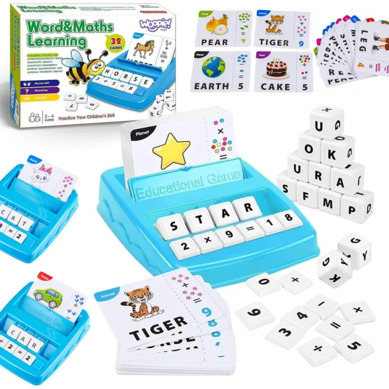 WOOPIE edukacinis žaidimas anglų kalbos ir matematikos mokymuisi · 1