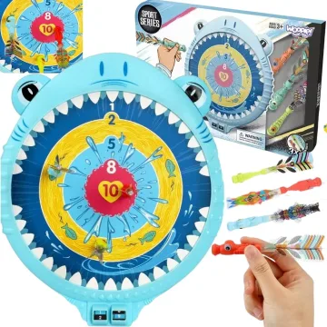 WOOPIE Magnetinis smiginio žaidimas "Merry Shark