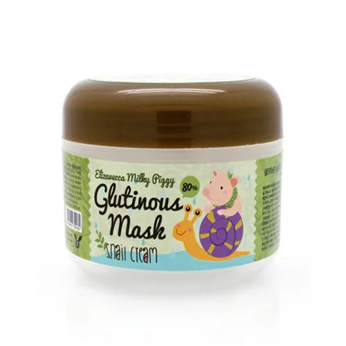Elizavecca Milky Piggy Glutinous Mask 80% Snail Cream - veido kremas · 1