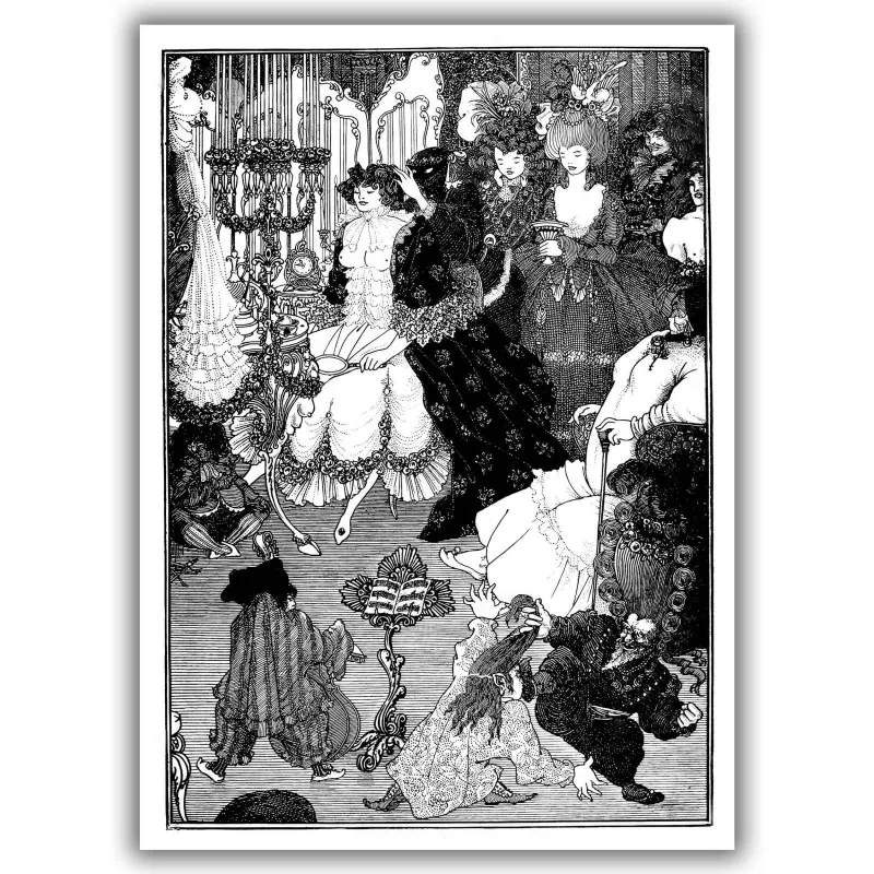 Plakatas „Veneros ir Tanhauzerio istorija“, Aubrey Vincent Beardsley (1904)