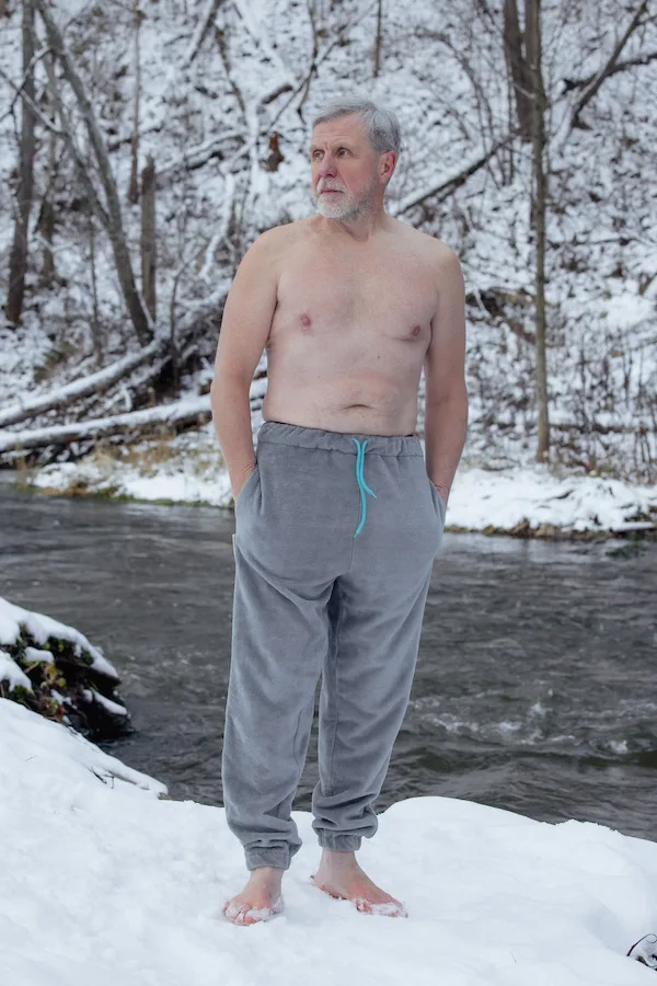Unisex laisvalaikio kelnės Arūnas - Grey Sky
