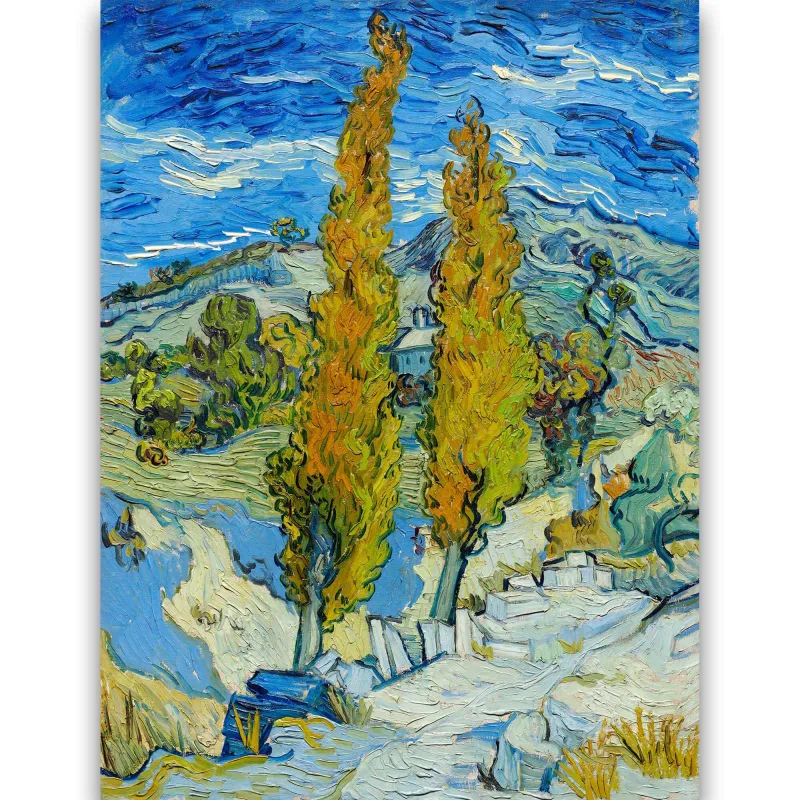 Reprodukcija „Saint Rémy tuopos“, Vincent van Gogh