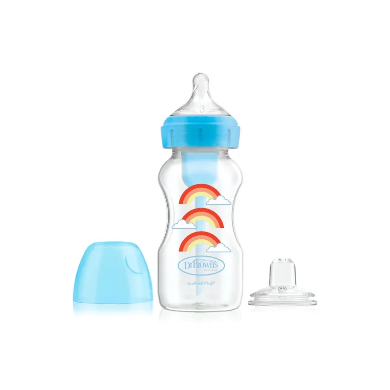 Rinkinys Nuo buteliuko iki puodelio WB91605 270ml, mėlynas · 1