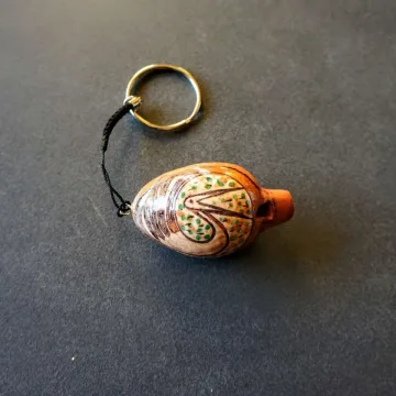 Raktų pakabukas „Margutis su gandru“