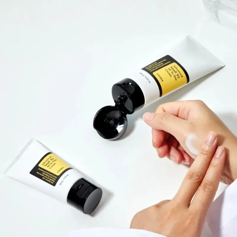 CosRX Advanced Snail 92 All In One Cream – veido kremas tūbelėje, 50 ml. · 2