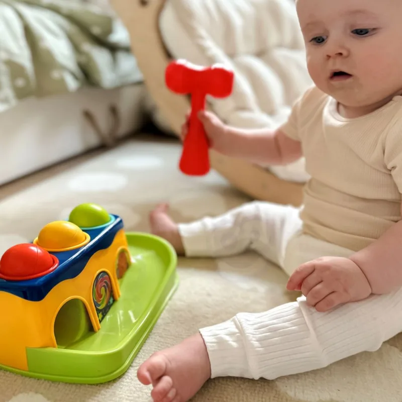 Spalvingas Montessori plaktukas WOOPIE BABY · 3