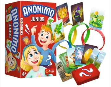 Šeimos žaidimas „Anonimo: Atspėk, kas tu esi“ („Junior“), „Trefl“ 01906