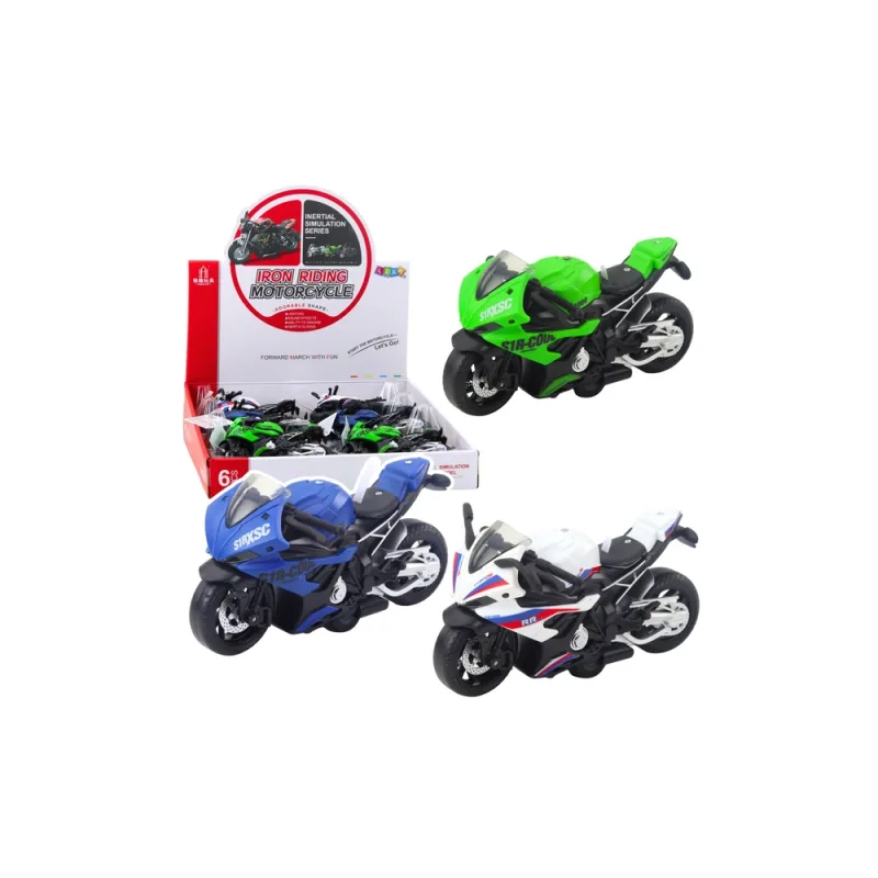 Lenktyninis motociklas Powered Sportas žibintai garsai Mix1vnt · 1