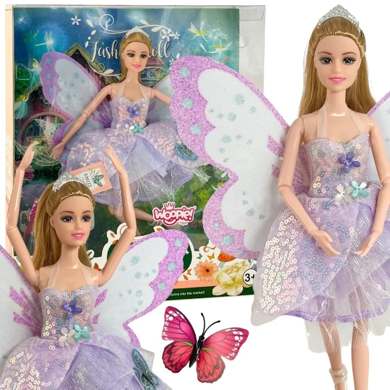 Lėlė EMI fėja princesė su drugelio sparnais WOOPIE ROYAL · 1