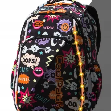 Mokyklinė kuprinė Coolpack su Led apšvietimu