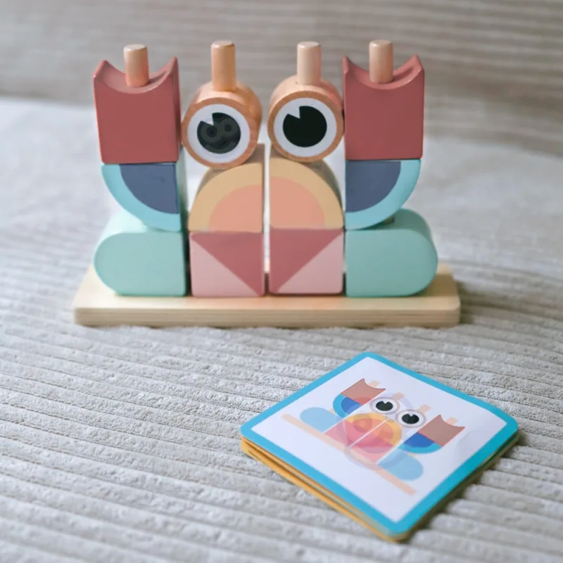 Medinė dėlionė TOOKY TOY Krabas · 3