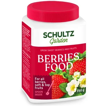 Trašos SCHULTZ Berries Food (Braškėms ir Uogoms) — 350 g.